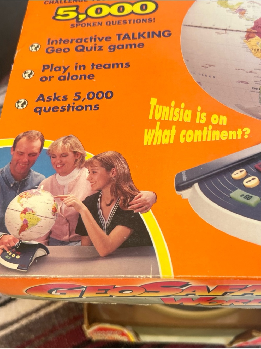 Geo safari vintage globe